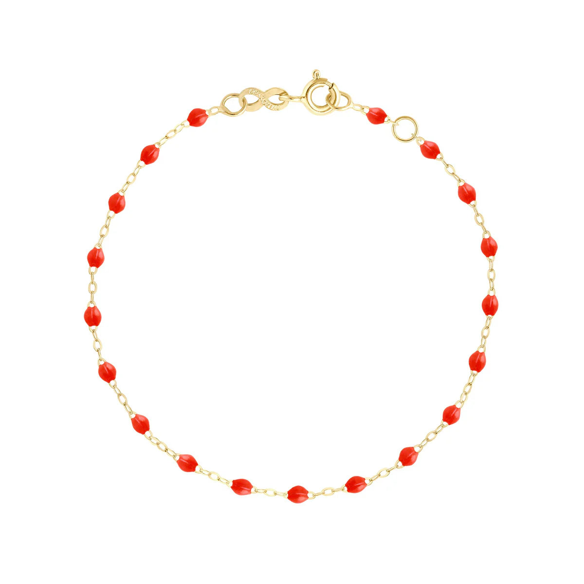 Bracelet Gigi Classique Corail or jaune 17cm