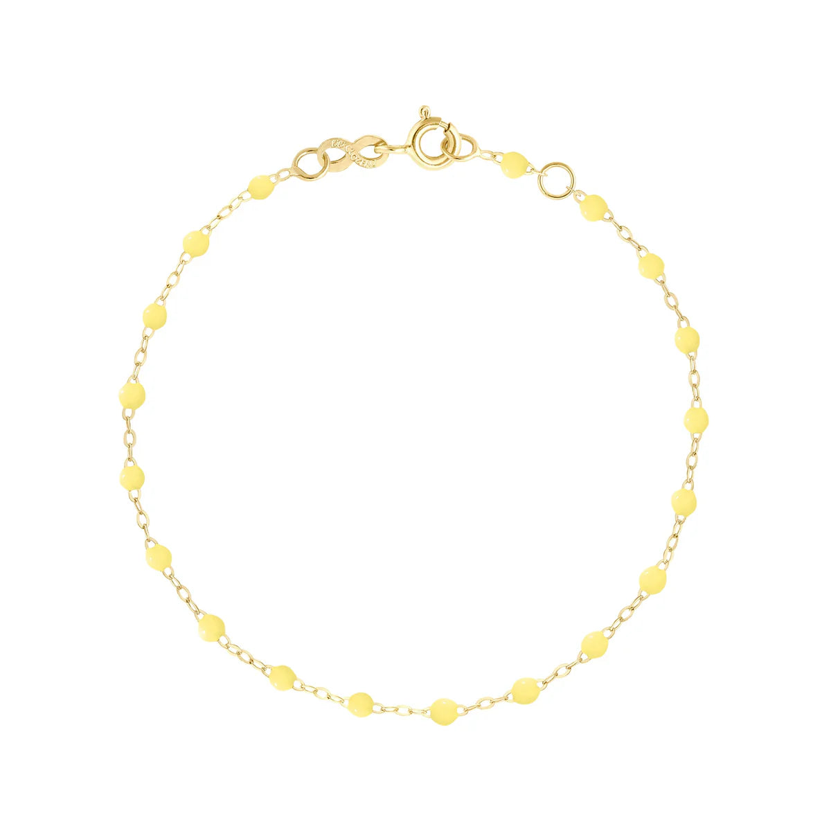 Bracelet Gigi Classique Mimosa or jaune 17cm