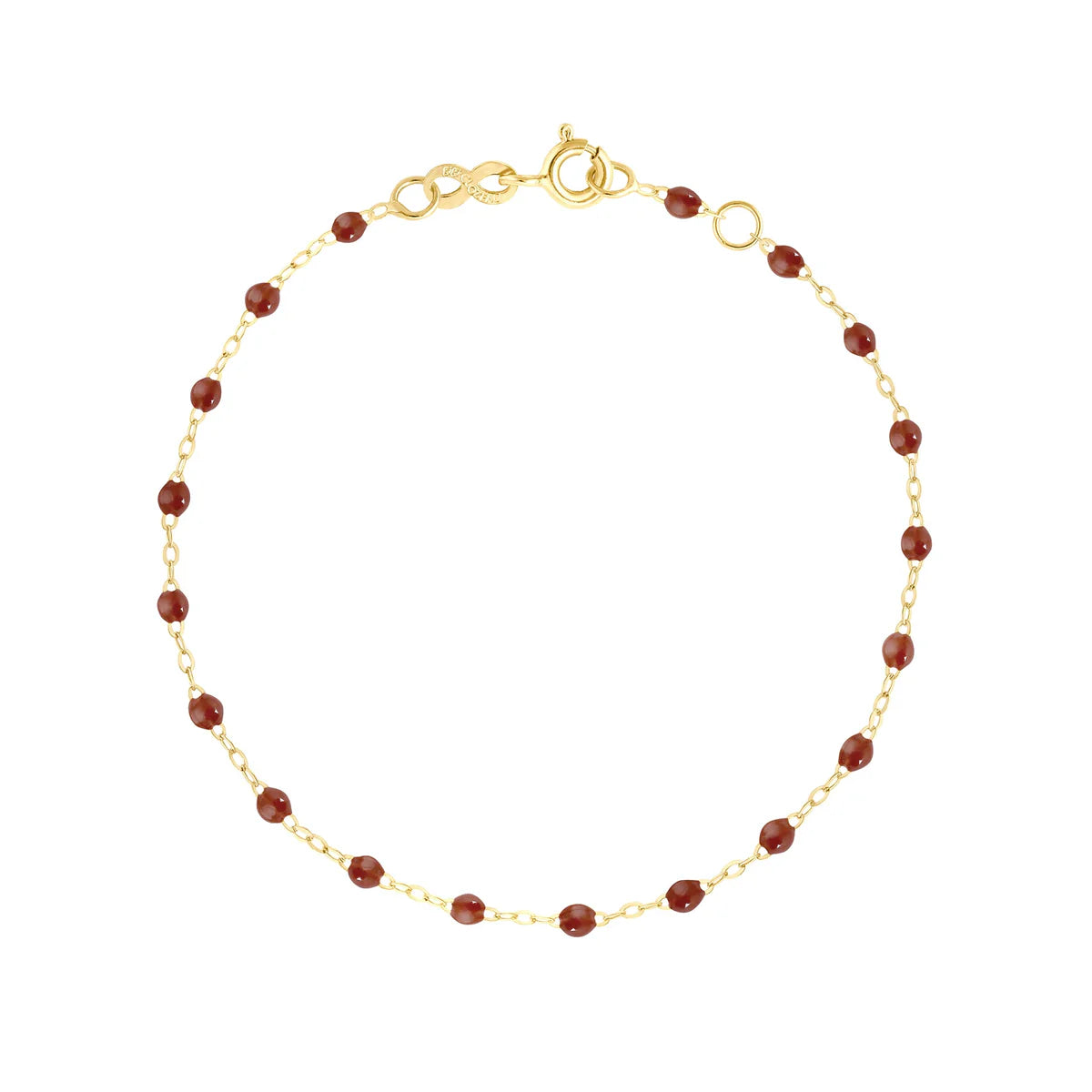 Bracelet Gigi Classique Moka or jaune 17cm