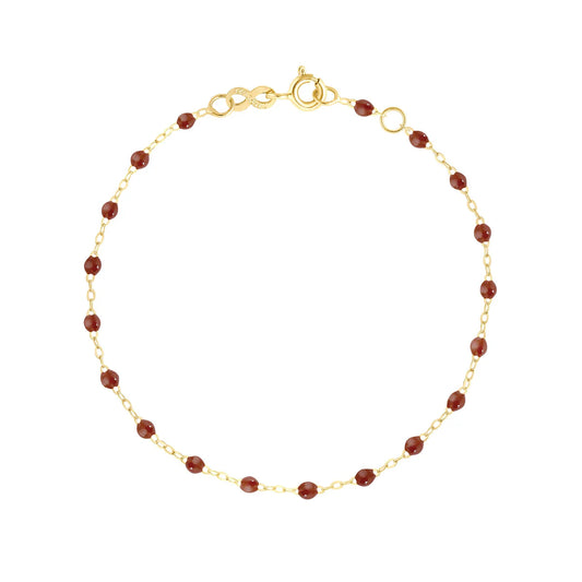 Bracelet Gigi Classique Moka or jaune 17cm