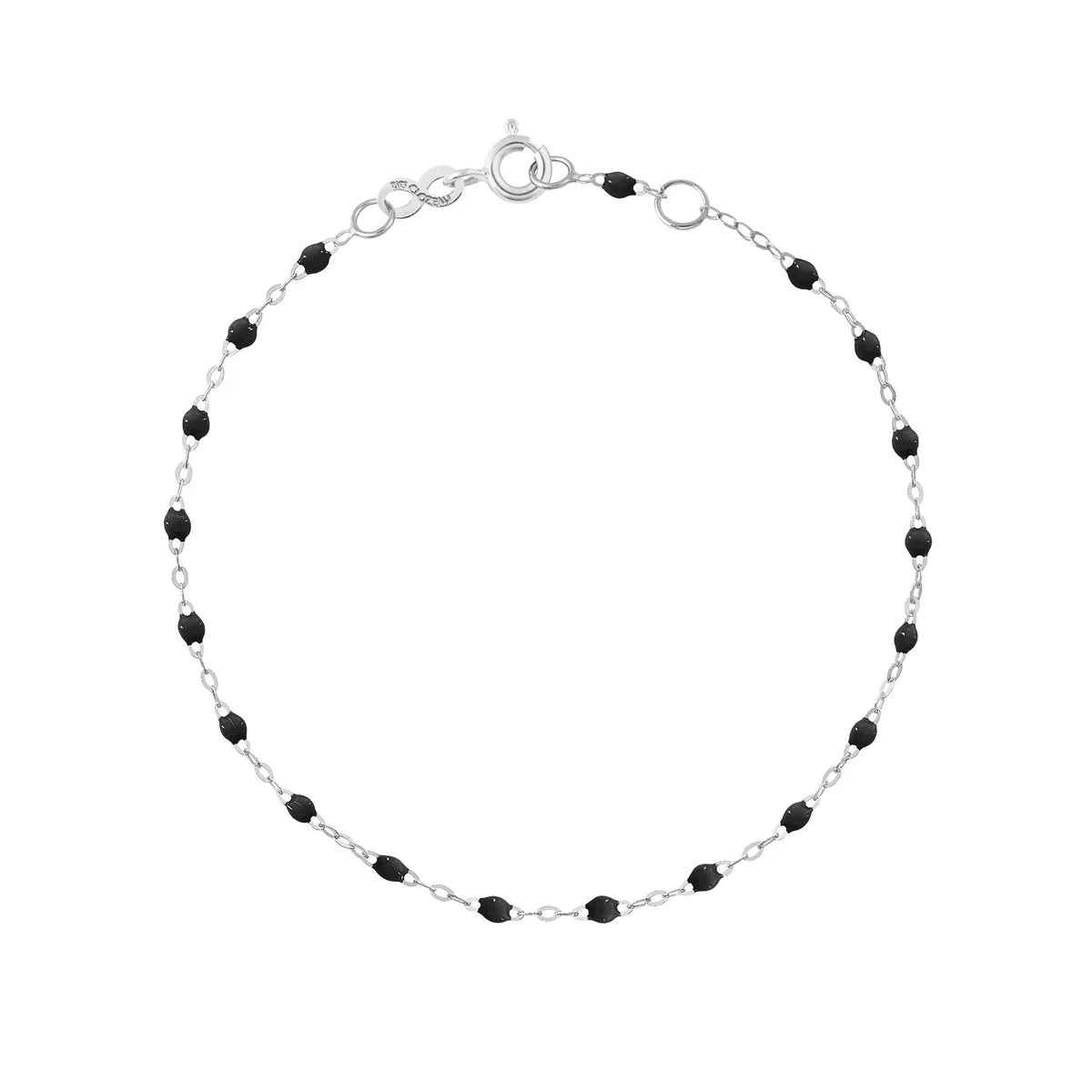 Bracelet Gigi Classique Noir or blanc 17cm