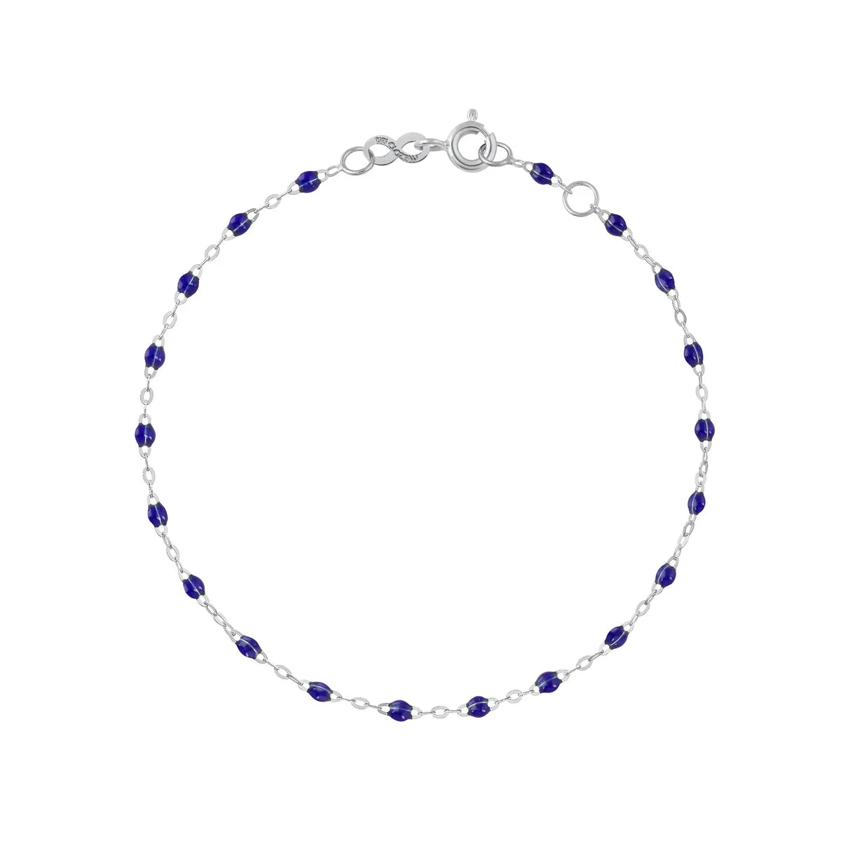 Bracelet Gigi Classique Prusse or blanc 17cm