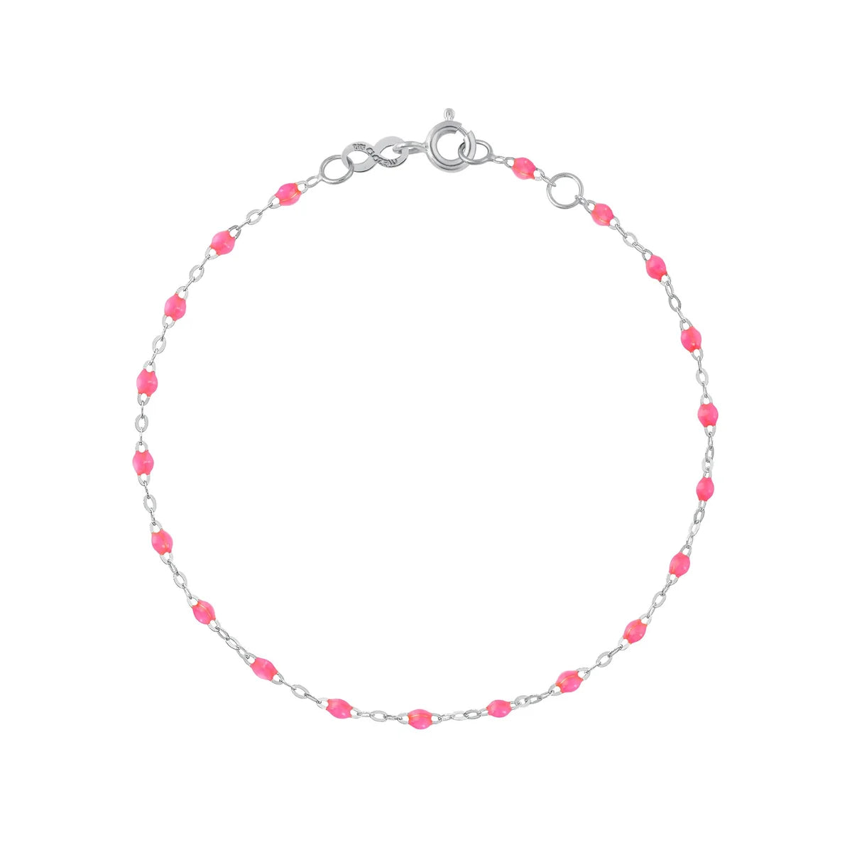 Bracelet Gigi Classique Rose Fluo 17cm