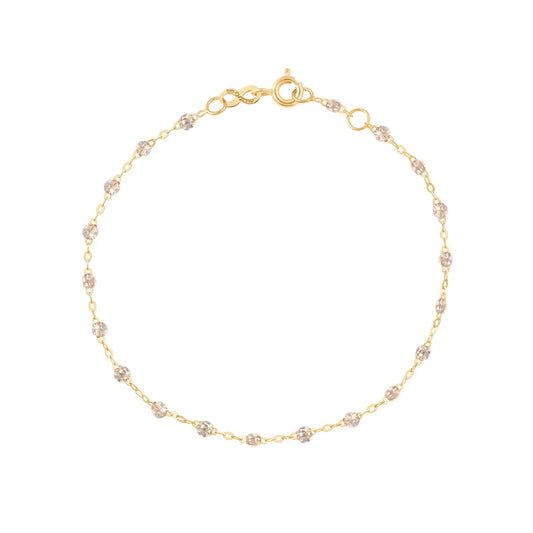 Bracelet Gigi Classique Sparkle or jaune 17cm