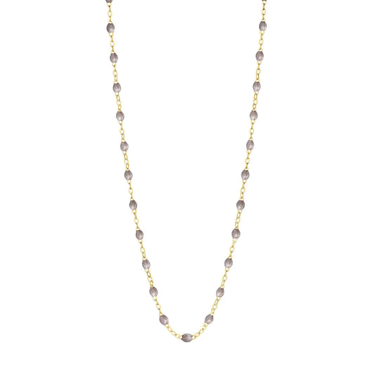 Collier Gigi Classique Argent or jaune 50cm