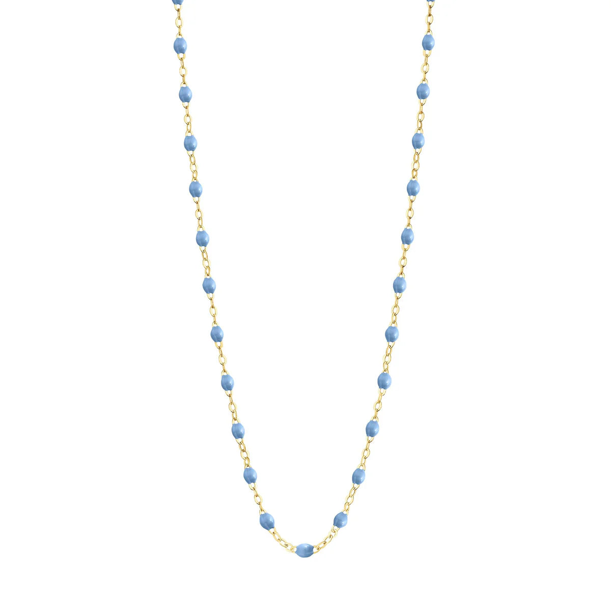 Collier Gigi Classique Ciel or jaune 42cm