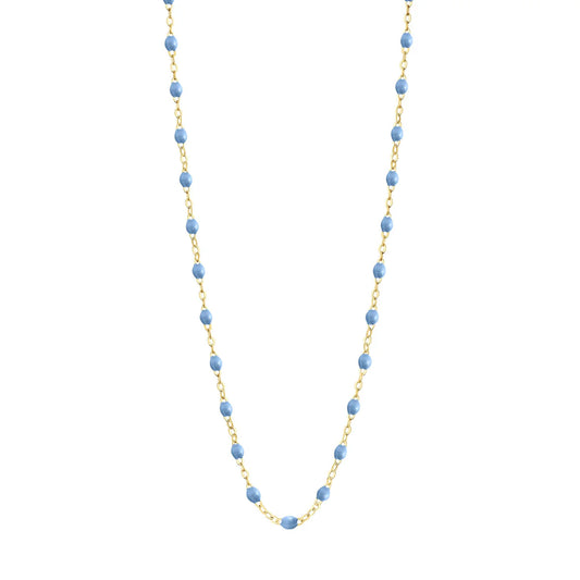 Collier Gigi Classique Ciel or jaune 42cm