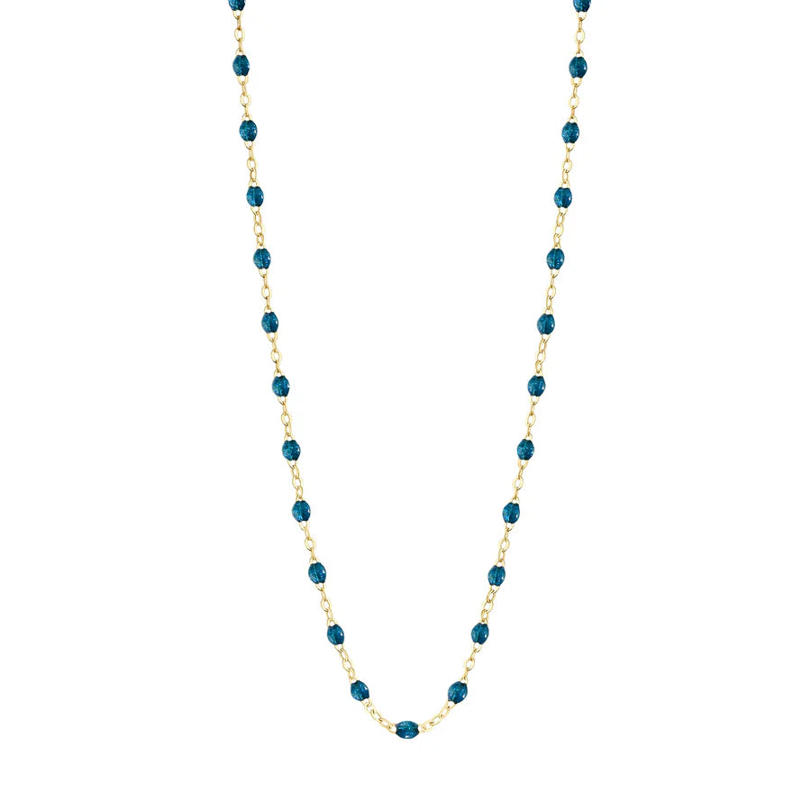 Collier Gigi Classique Jungle or jaune 42cm