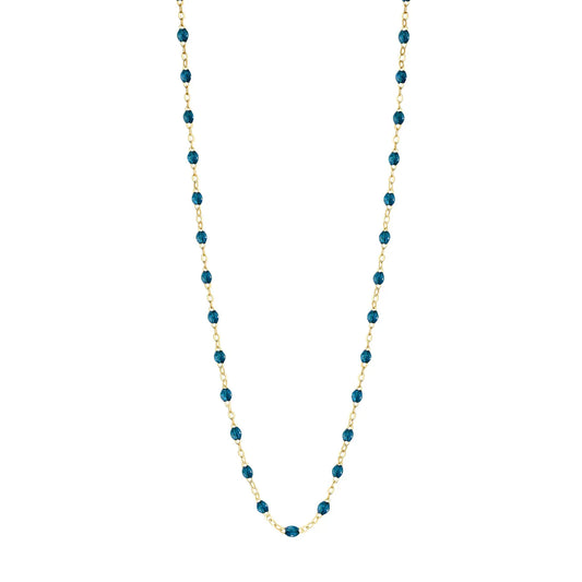 Collier Gigi Classique Jungle or jaune 45cm