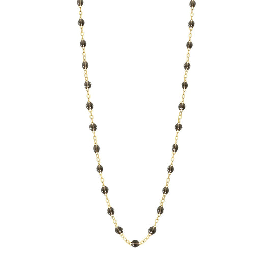 Collier Gigi Classique Quartz or jaune 45cm