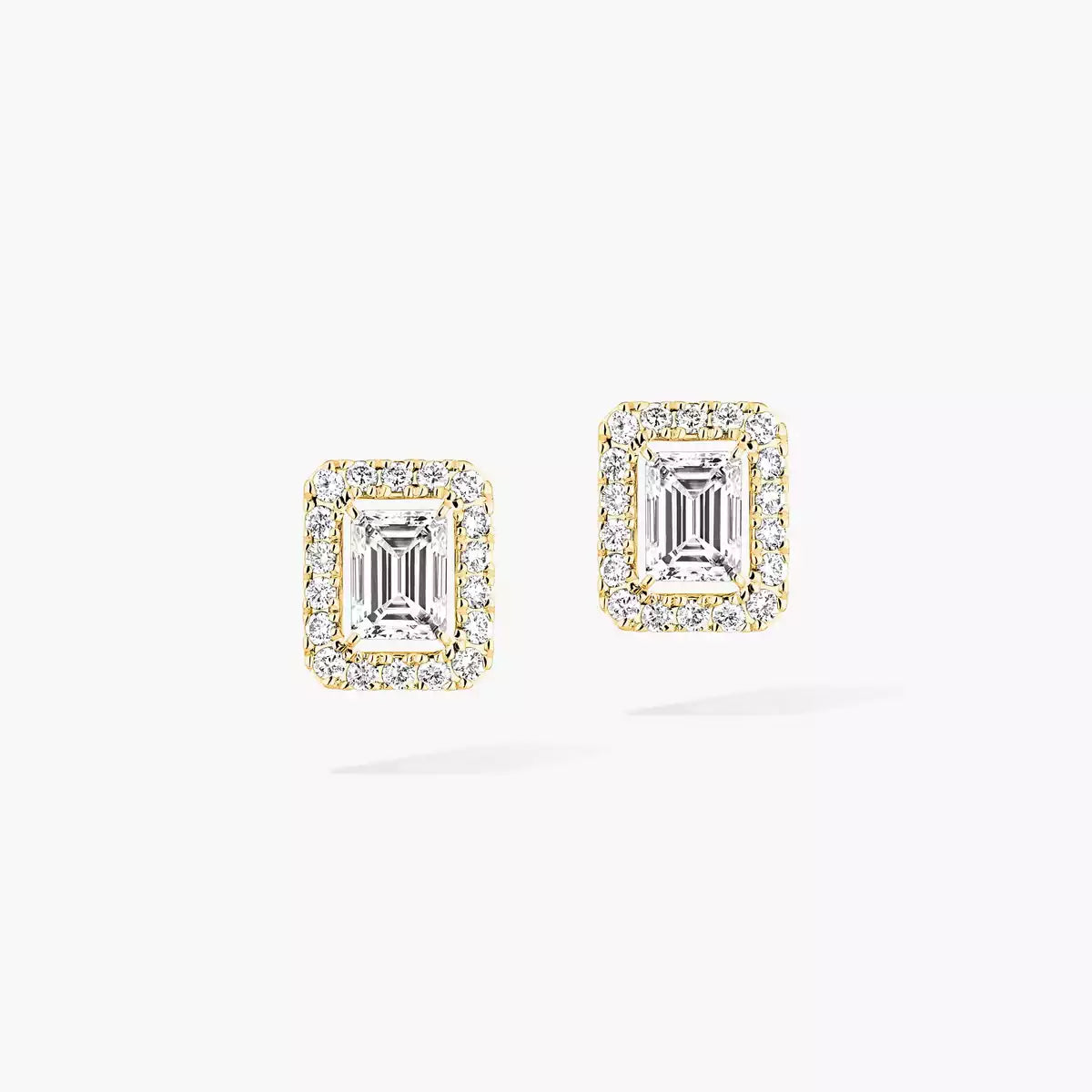 Boucles d'oreilles Joy or et diamants