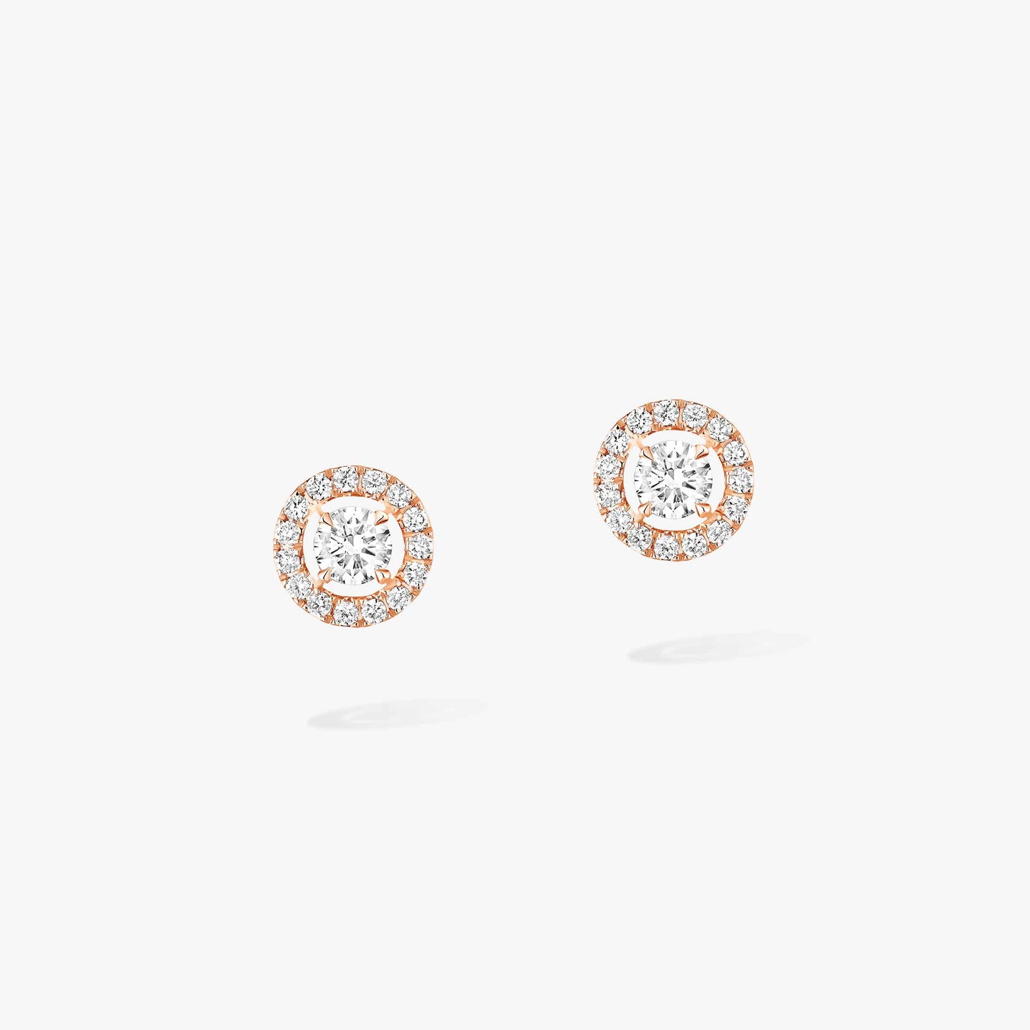 Puces d'oreilles Joy or et diamants