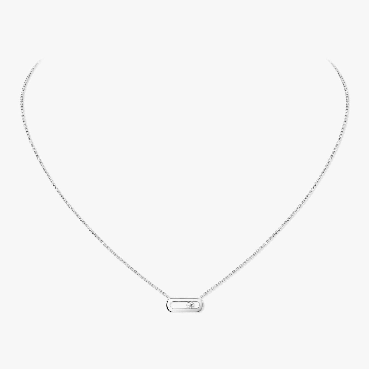 Collier Move Uno or et diamant