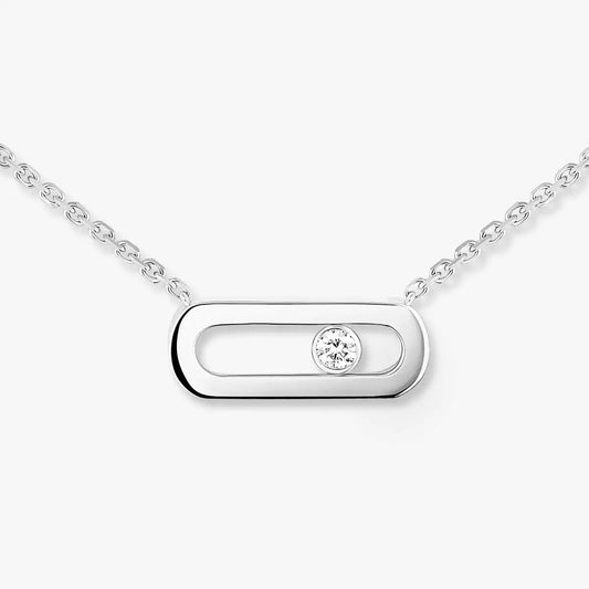 Collier Move Uno or et diamant