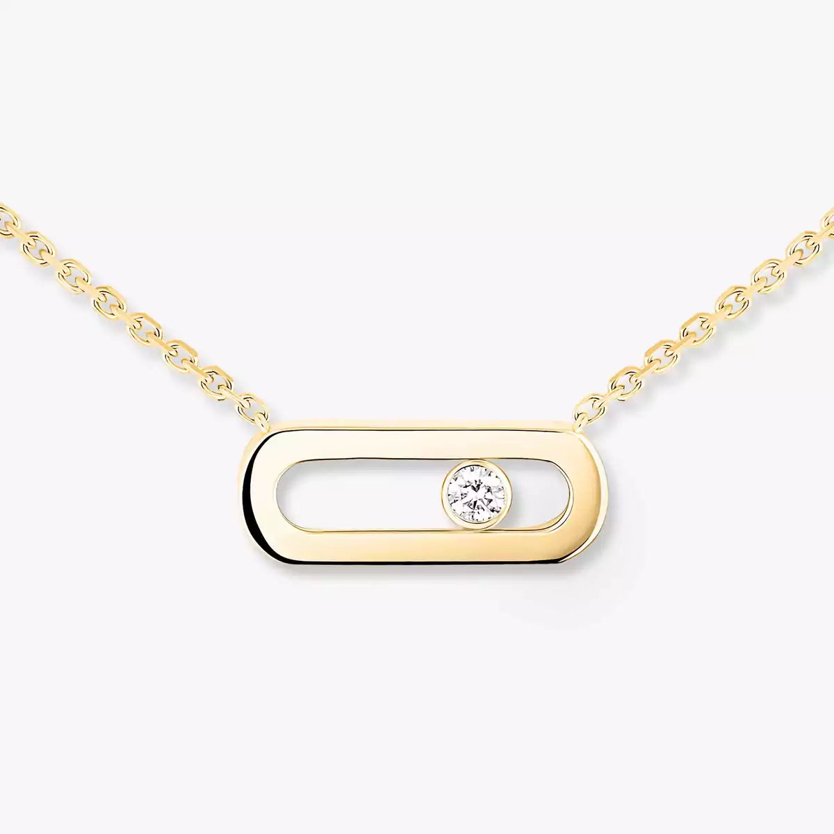 Collier Move Uno or et diamant