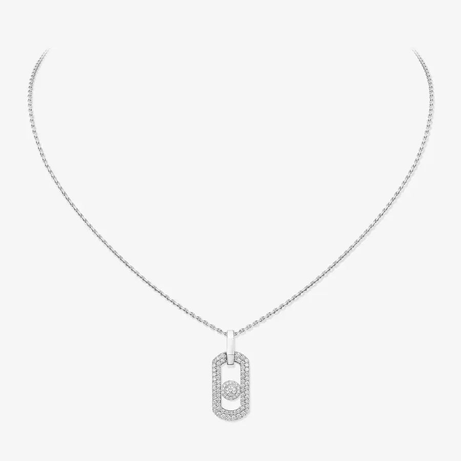 Collier So Move pavé or et diamants