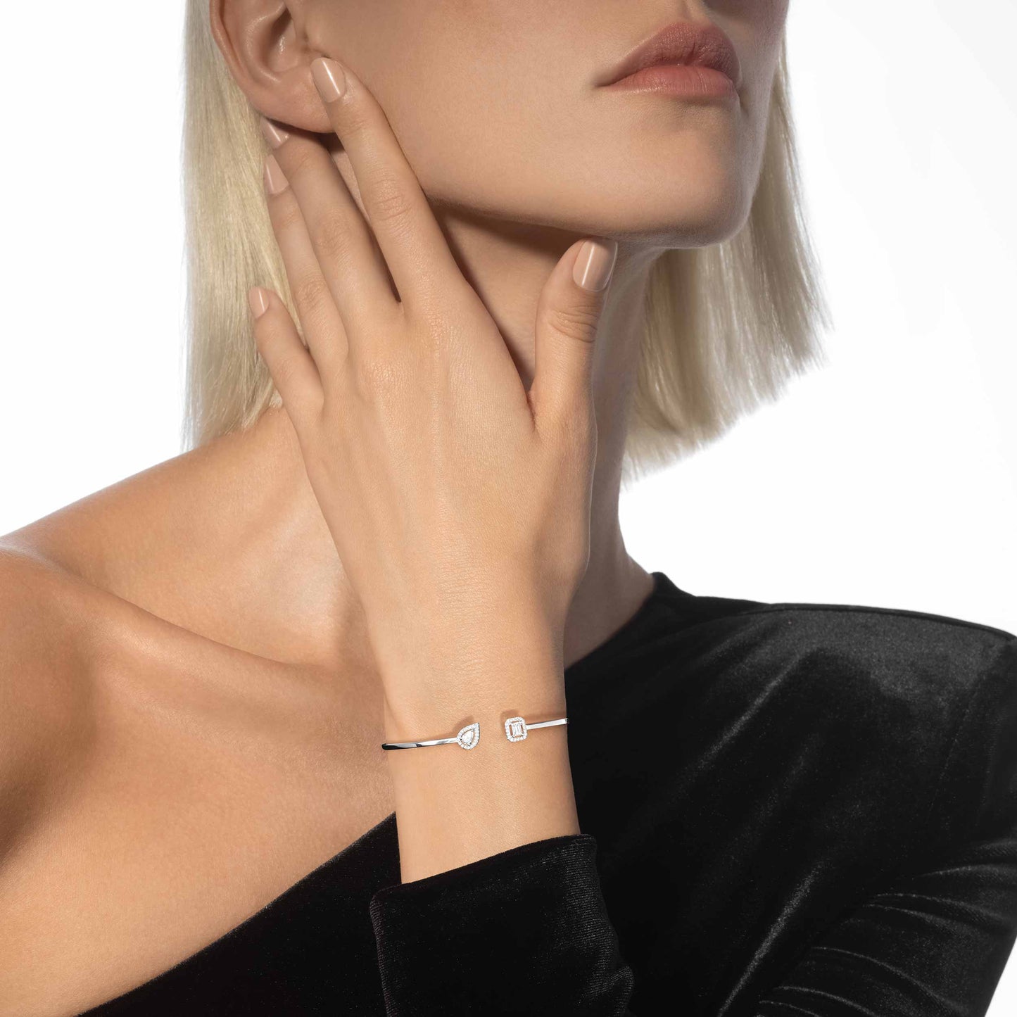 Bracelet My Twin Skinny or et diamants
