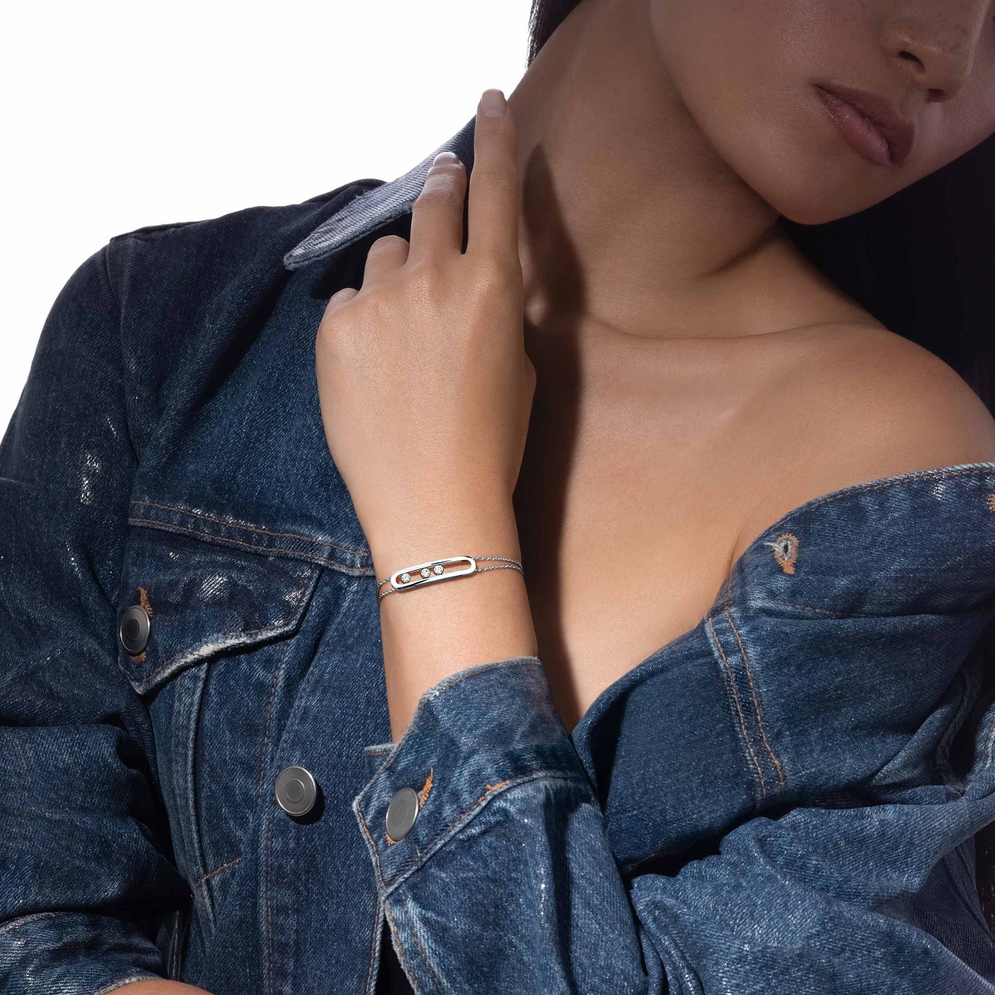 Bracelet Move Classique or et diamants