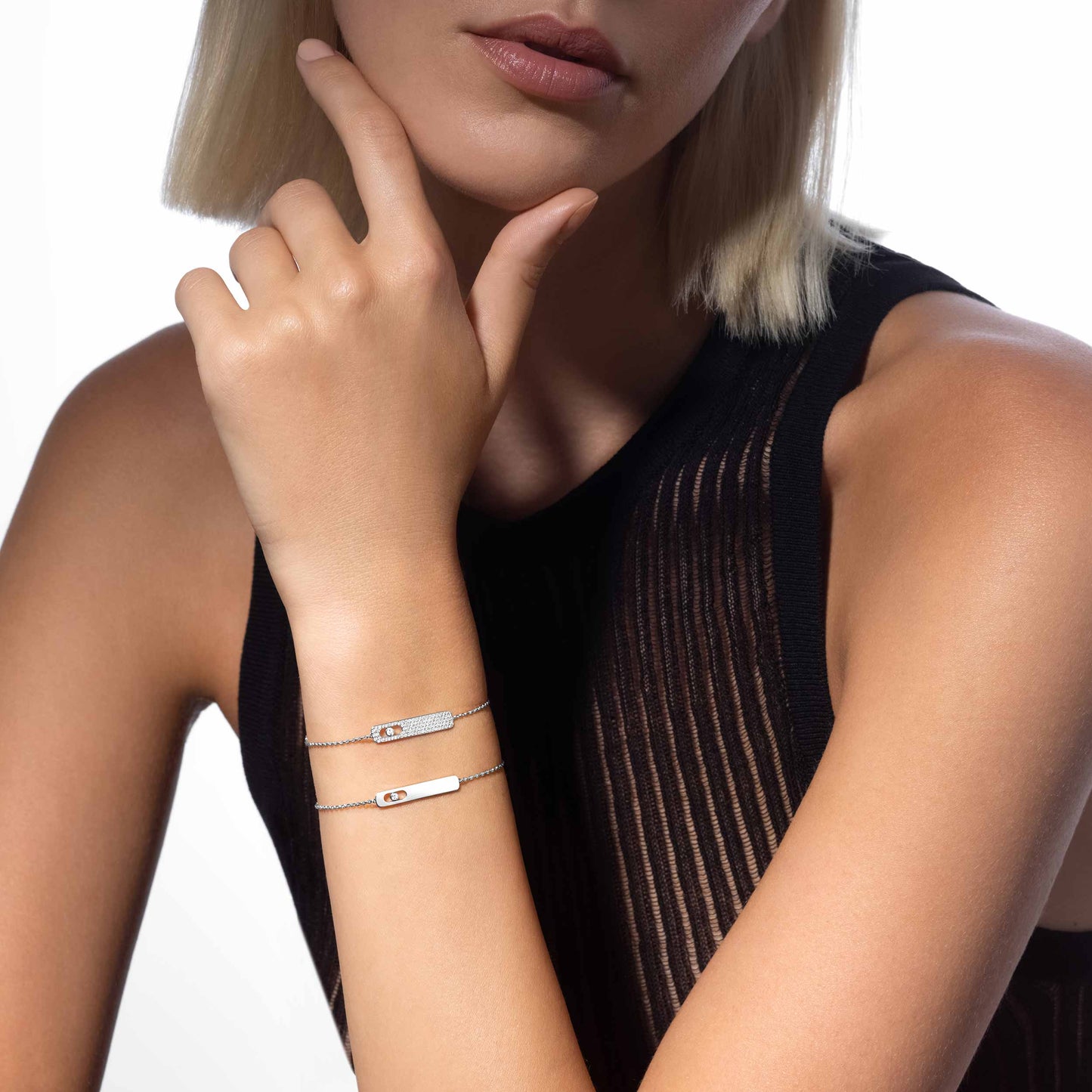 Bracelet My First Diamond or et diamant