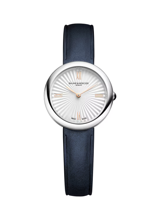 Montre Joia acier et cuir