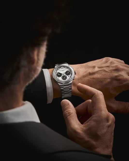 Montre Riviera acier chronographe