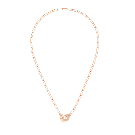 Collier Menottes R10 or rose 18Kt