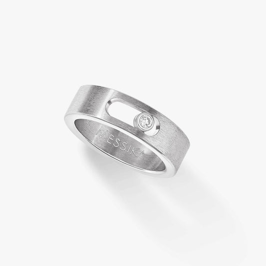 Bague Move Titanium Titane Naturel petit modèle