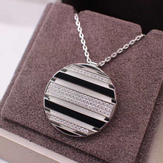 Pendentif Chaumet Class One black & white or blanc 18 kt